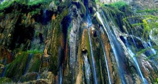 یکصد جاذبه دیدنی ایران (31) آبشار زیبای مارگون- پایگاه اینترنتی دانستنی ایران